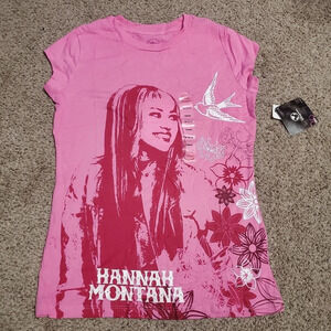 Disney Store Exclusive Vintage Hannah Montana Girl Shirt Top Tween M 10/12